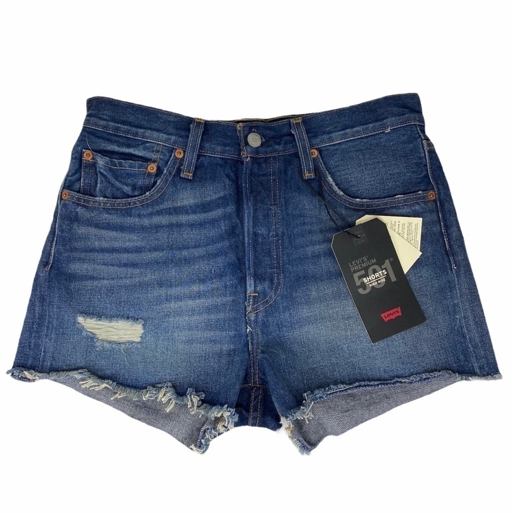 Levi’s Women’s 501 High‎ Rise Denim Jean Shorts 27